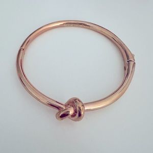 Kate Spade Rose gold knot bracelet